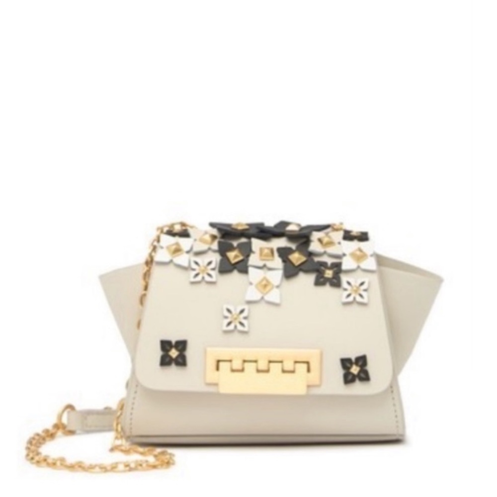 NWT Rare authentic Zac Zac Posen Eartha Mini Chain Leather Crossbody/bag
